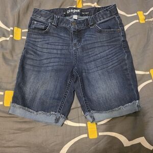 Cat & Jack Women's Blue Denim Shorts